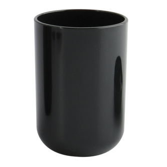 MSV kelímek na zubní kartáčky INAGUA, černý, plast