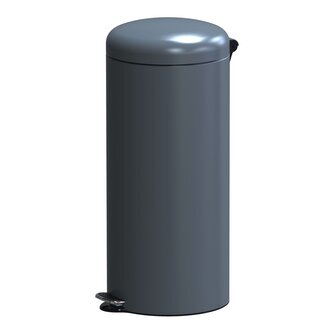 Pedálový odpadkový koš Doman Soft - Close Freedom Fresh 30 l, lakovaná ocel, šedá