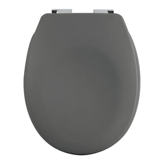 Spirella WC prkénko NEELA, soft-close, matné šedé, duroplast