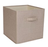 Skládací úložný box Compactor SANDY do police a knihovny, 31 x 31 x 31 cm, béžový