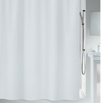 Spirella sprchový závěs MAYA, bílý, 180 x 180 cm, polyester