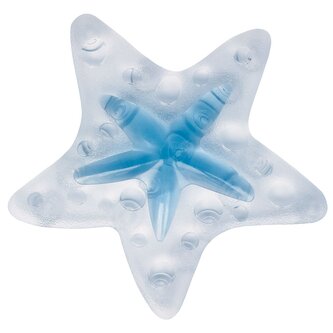 Spirella protiskluzové přísavky ve tvaru hvězdice, světle modrá, PVC, 5 ks