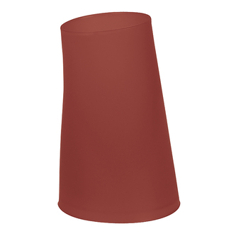 Spirella kelímek na kartáčky MOVE, terakota, plast