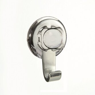 Háčky do koupelny bez vrtání Compactor - Bestlock, nosnost až 3 kg, chrom, 2 ks
