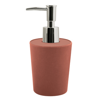 Spirella dávkovač mýdla TAKEO, terakotam bambusové vlákna, 400 ml