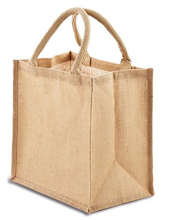 Nákupní taška JUTA 30x35x19 přírodní