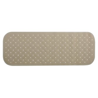 MSV protiskluzová podložka do vany CLASS Premium, béžová, SBS kaučuk, 36 x 97 cm