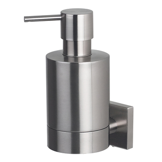 Spirella nástěnný dávkovač mýdla NYO, kartáčovaná nerez ocel, 200 ml