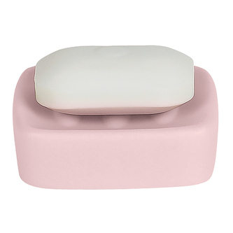 Spirella mýdlenka RETRO, pastelově růžová keramika