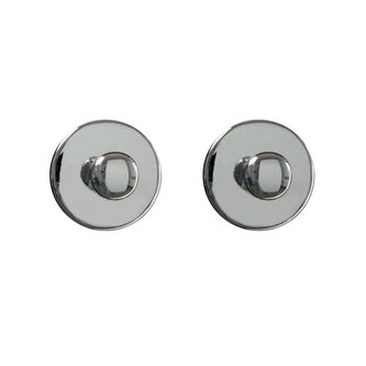 Spirella háček na ručníky 2 ks DOT, chromované ABS, samolepící, průměr 35 mm