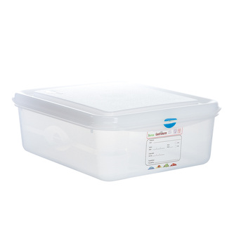 Denox gastronádoba GN1/2 s víkem GASTRONOX, 100 mm, polypropylen, objem 6,5 L, hermetická