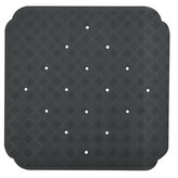 Spirella protiskluzová podložka do sprchy RUBY, tmavě šedá, přírodní kaučuk, 53 x 53 cm