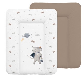 CEBA BABY Podložka přebalovací měkká malá (50x70) Basic Cosmic Mouse
