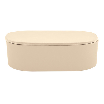 Spirella organizér na kosmetiku TAKEO, béžový, bambusová vlákna