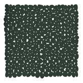 MSV protiskluzová podložka do sprchy GALETS, tmavě zelená, PVC, 53 x 53 cm