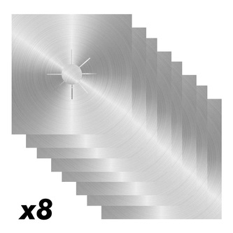 MSV sada 8 ks hliníkových krytů na sporák ALI, 26 x 26 cm MSV sada 8 ks hliníkových krytů na sporák ALI, 26 x 26 cm