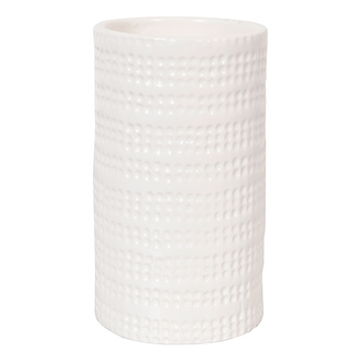 Spirella kelímek na zubní kartáčky VENISE, bílý, keramika