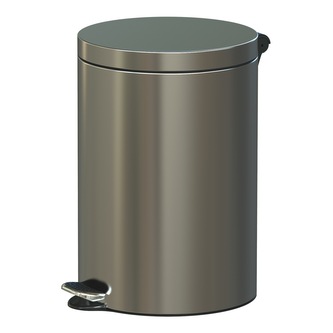 Pedálový odpadkový koš Freedom Fresh 20 l, nerez ocel, matná