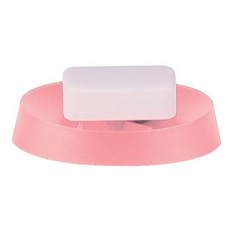 Spirella mýdlenka MOVE, růžová, plast