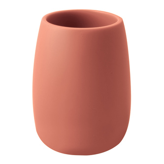 Spirella kelímek na kartáčky SVEN, starorůžový, polyresin