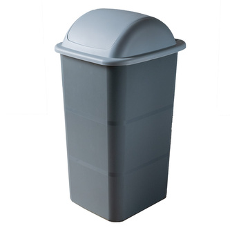 Belli E Forti výklopný odpadkový koš FLIP, šedý, plast, 24 L