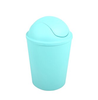 MSV výklopný koš AKO, pastelově zelený, plast, 5,5 L