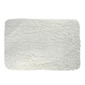 Spirella koupelnová předložka HIGHLAND, vysoký vlas, bílá, mikrovlákno, 60 x 90 cm