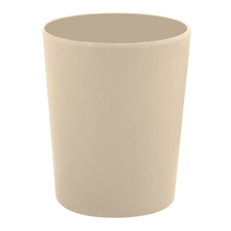 Spirella kelímek na kartáčky TAKEO, béžový, bambusová vlákna