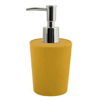 Spirella dávkovač mýdla TAKEO, žlutý, bambusové vlákna, 400 ml