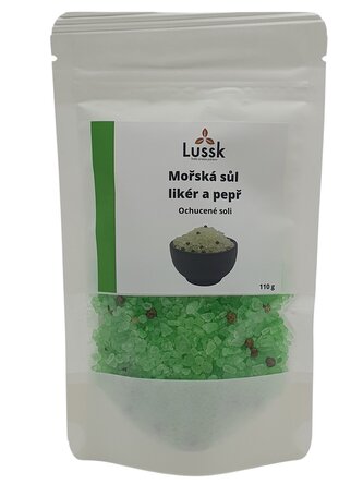 Likér a zelený pepř - NÁPLŇ DO MLÝNKU