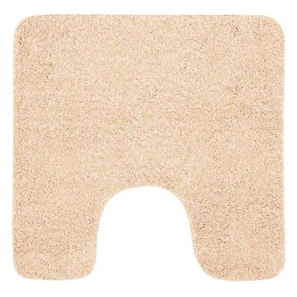 Spirella koupelnová WC předložka GOBI, světle béžová, mikrovlákno, 55 x 55 cm