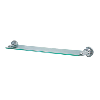 Spirella nástěnná polička LAGUNE, chromovaná ocel, sklo, 58,5 cm