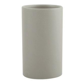 Spirella kelímek na kartáčky TUBE-Matt, matně šedo-hnědý, keramika