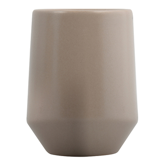 Elements by Spirella kelímek na zubní kartáčky ESSOS, matně béžový, keramika