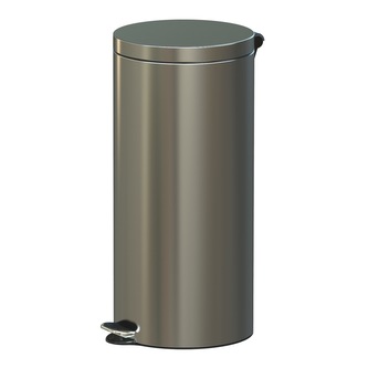 Pedálový odpadkový koš Soft-Close Freedom Fresh 30 l, nerez ocel, matná