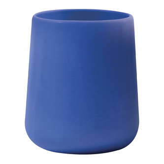 MSV kelímek na zubní kartáčky MAONIE, matný královsky modrý, keramika