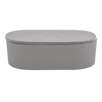 Spirella organizér na kosmetiku TAKEO, šedý, bambusová vlákna