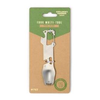 Multitool mini z łyżką i widelcem 12w1