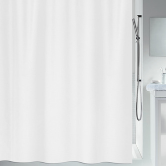 Spirella sprchový závěs PRIMO Bioactive, bílý, 240 x 180 cm, polyester