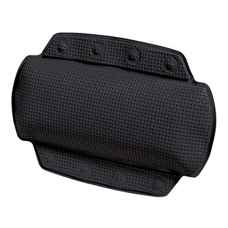 Spirella polštář do vany ALASKA, černá PVC, 32 x 23 cm