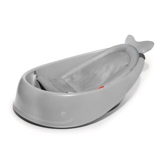 SKIP HOP Vanička s ergonomickou podložkou Moby 3 fázová šedá