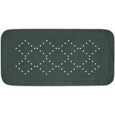 Spirella protiskluzová podložka do vany ALASKA, tmavě zelená, PVC, 71 x 36 cm