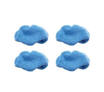 4 ks hadříků z mikrovlákna na čištění oken a nábytku pro parní mopy SV6xx