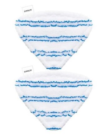 2 ks hadříků z mikrovlákna na trojhranný kartáč pro parní mopy SV6xx