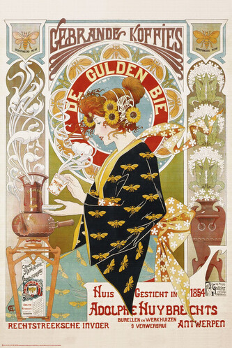 Plakát, Obraz - Coffee Shop Advert, 61 × 91.5 cm