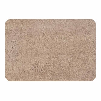 Spirella koupelnová předložka LAMB, nugátová, mikrovlákno, protiskluzová, 55 x 65 cm