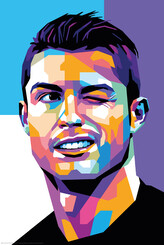 Plakát, Obraz - Football Player, 61 × 91.5 cm