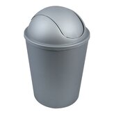 MSV výklopný koš AKO, stříbrný, plast, 5,5 L