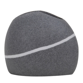 MSV kelímek s držákem na zubní kartáčky ZEN, šedý, polyresin