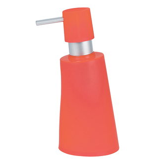 Spirella dávkovač mýdla MOVE, červený, plast, 300 ml